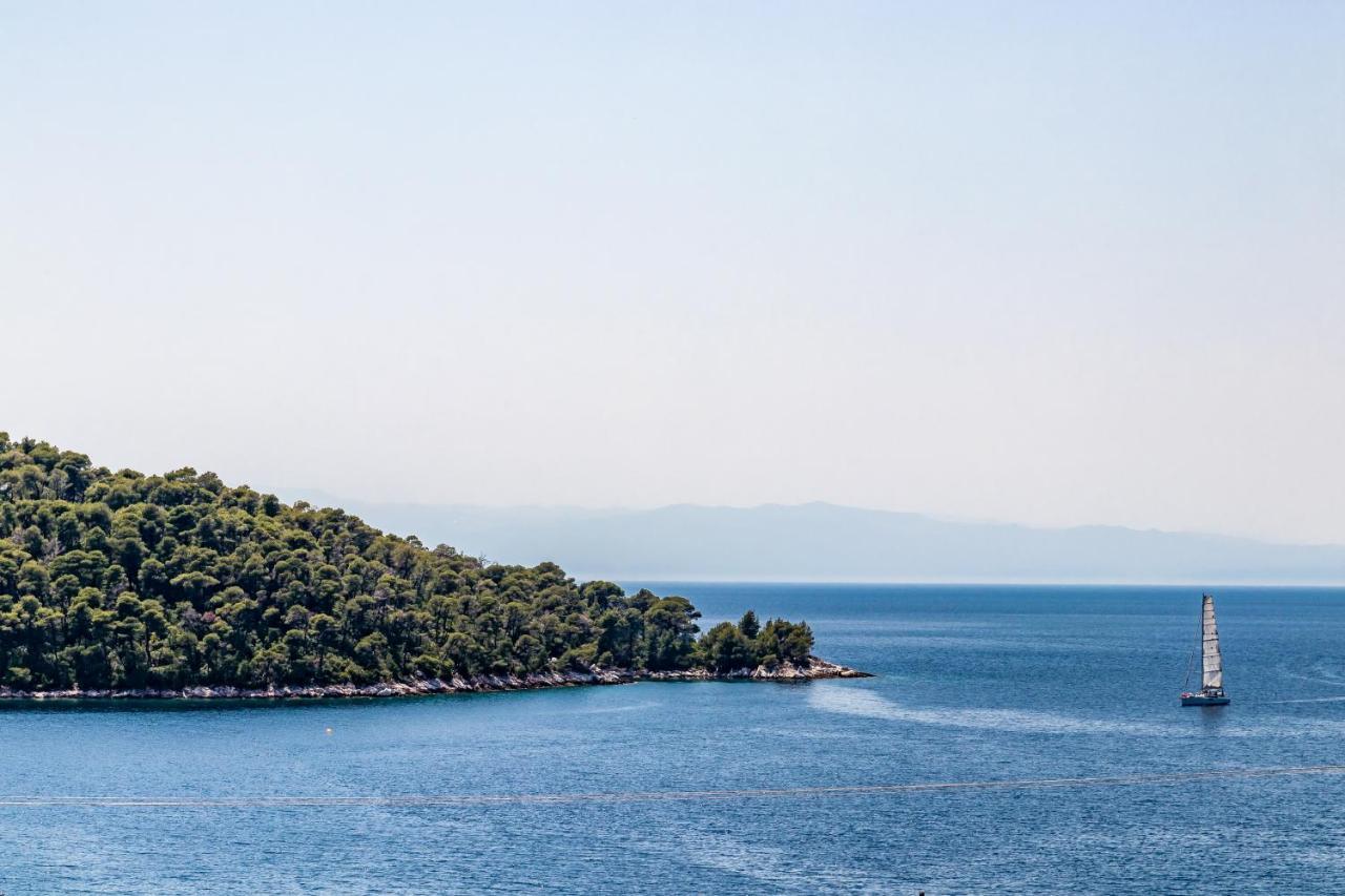 Panormos Beach Hotel Skopelos Exteriör bild