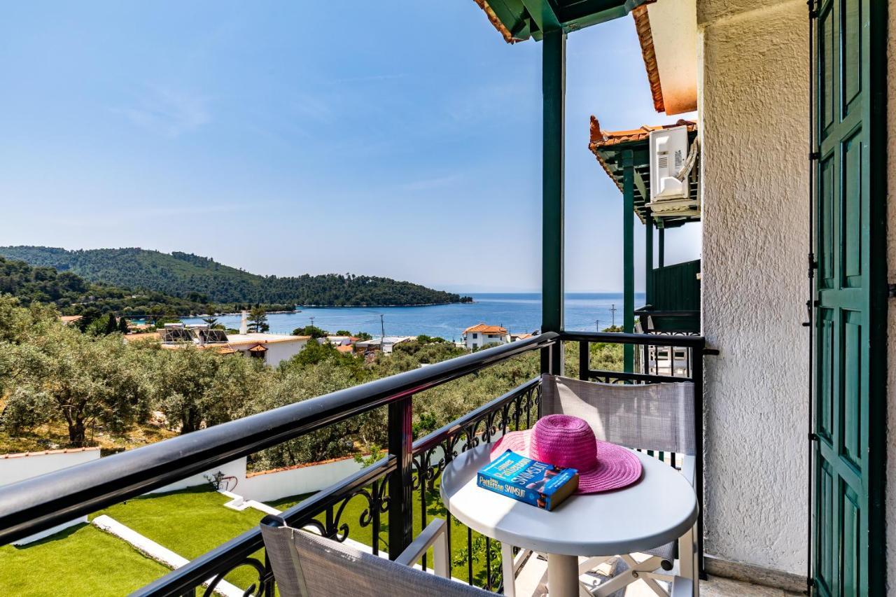 Panormos Beach Hotel Skopelos Exteriör bild