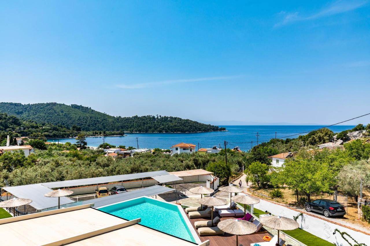 Panormos Beach Hotel Skopelos Exteriör bild