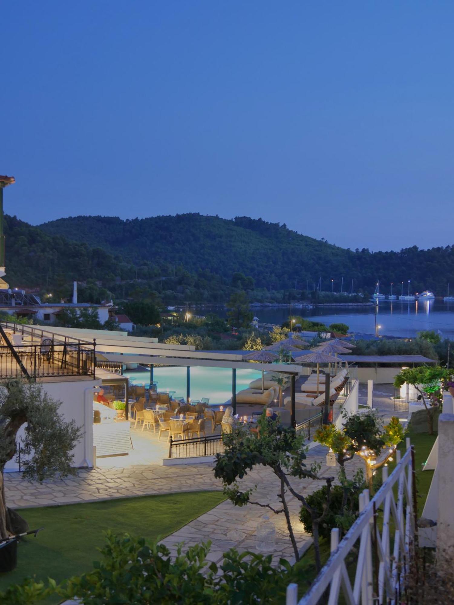 Panormos Beach Hotel Skopelos Exteriör bild