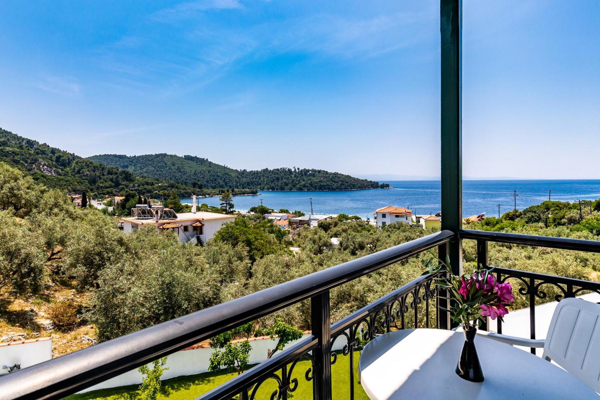 Panormos Beach Hotel Skopelos Rum bild