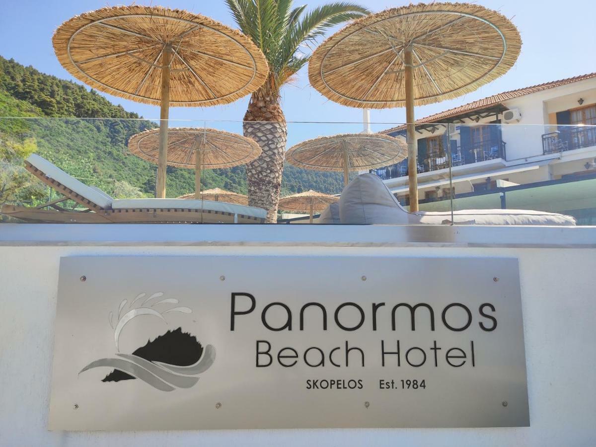 Panormos Beach Hotel Skopelos Exteriör bild